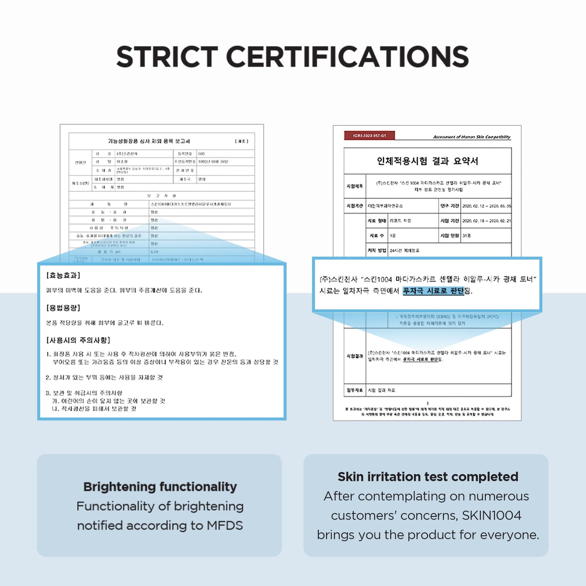 SKIN1004 Madagascar Centella Hyalu-Cica Brightening Toner 210ml - ORION XO Exclusive