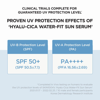 SKIN1004 Madagascar Centella Hyalu-Cica Water-fit Sun Serum SPF50+ PA++++ 50ml - ORION XO Exclusive