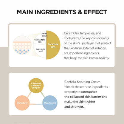 SKIN1004 Madagascar Centella Soothing Cream 75ml - ORION XO Exclusive