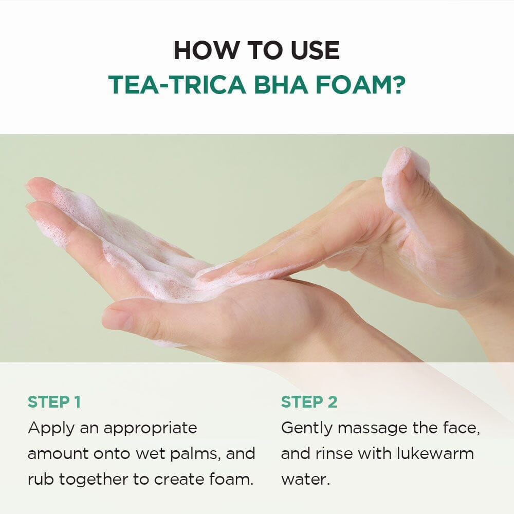 SKIN1004 Madagascar Centella Tea-Trica BHA Foam 125ml - ORION XO Exclusive