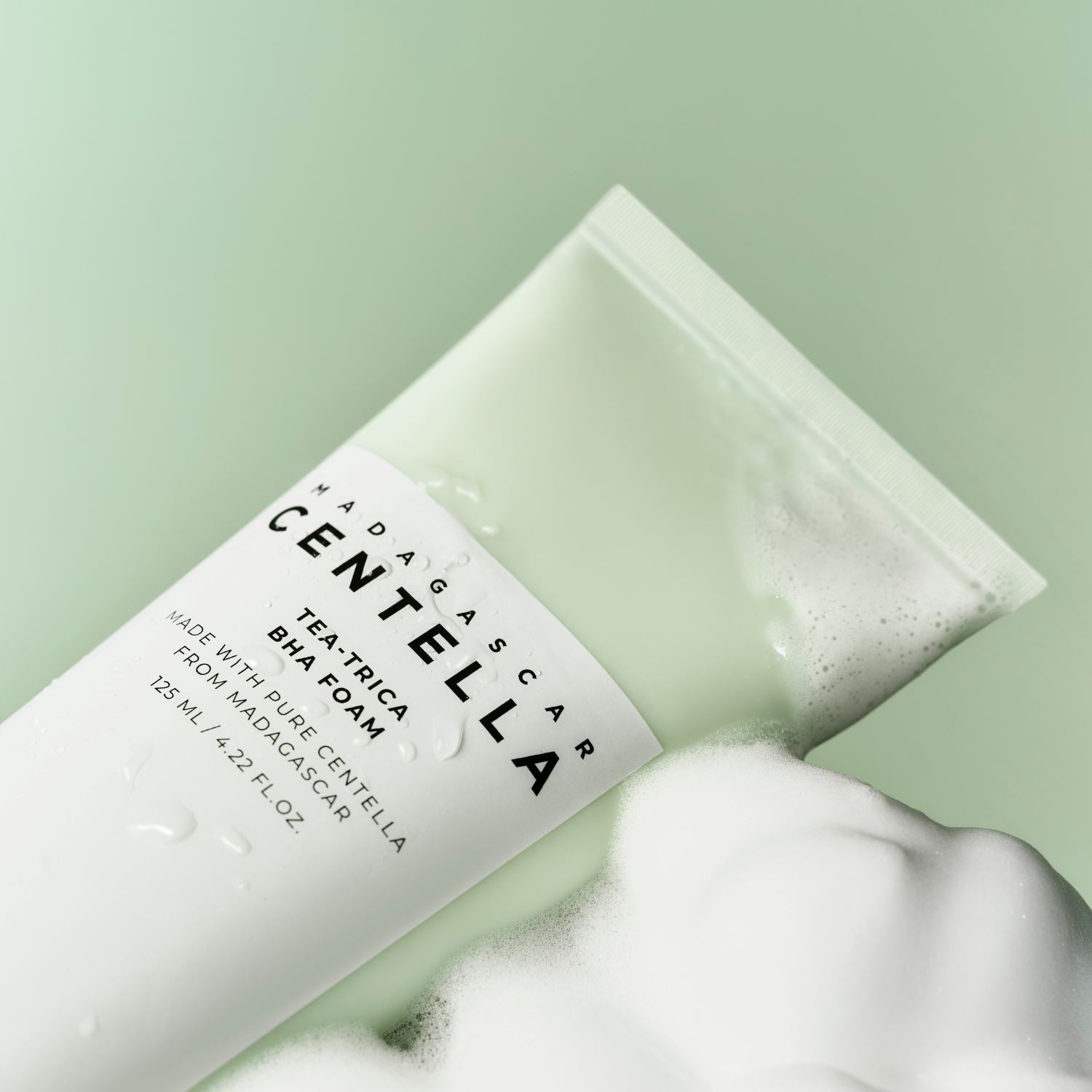 SKIN1004 Madagascar Centella Tea-Trica BHA Foam 125ml - ORION XO Exclusive