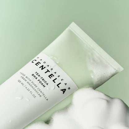 SKIN1004 Madagascar Centella Tea-Trica BHA Foam 125ml - ORION XO Exclusive