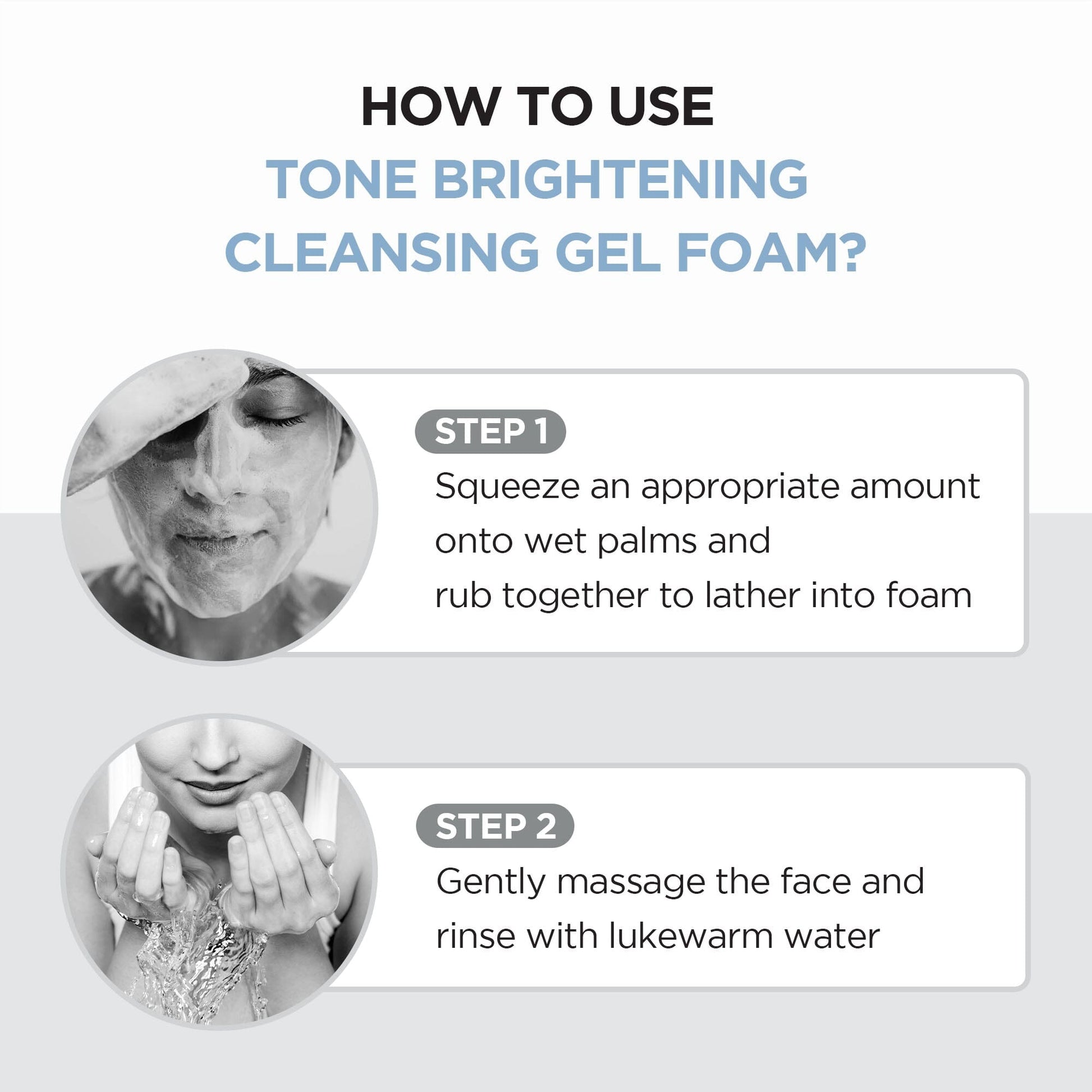 SKIN1004 Madagascar Centella Tone Brightening Cleansing Gel Foam 125ml - ORION XO Exclusive