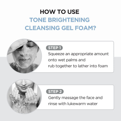SKIN1004 Madagascar Centella Tone Brightening Cleansing Gel Foam 125ml - ORION XO Exclusive