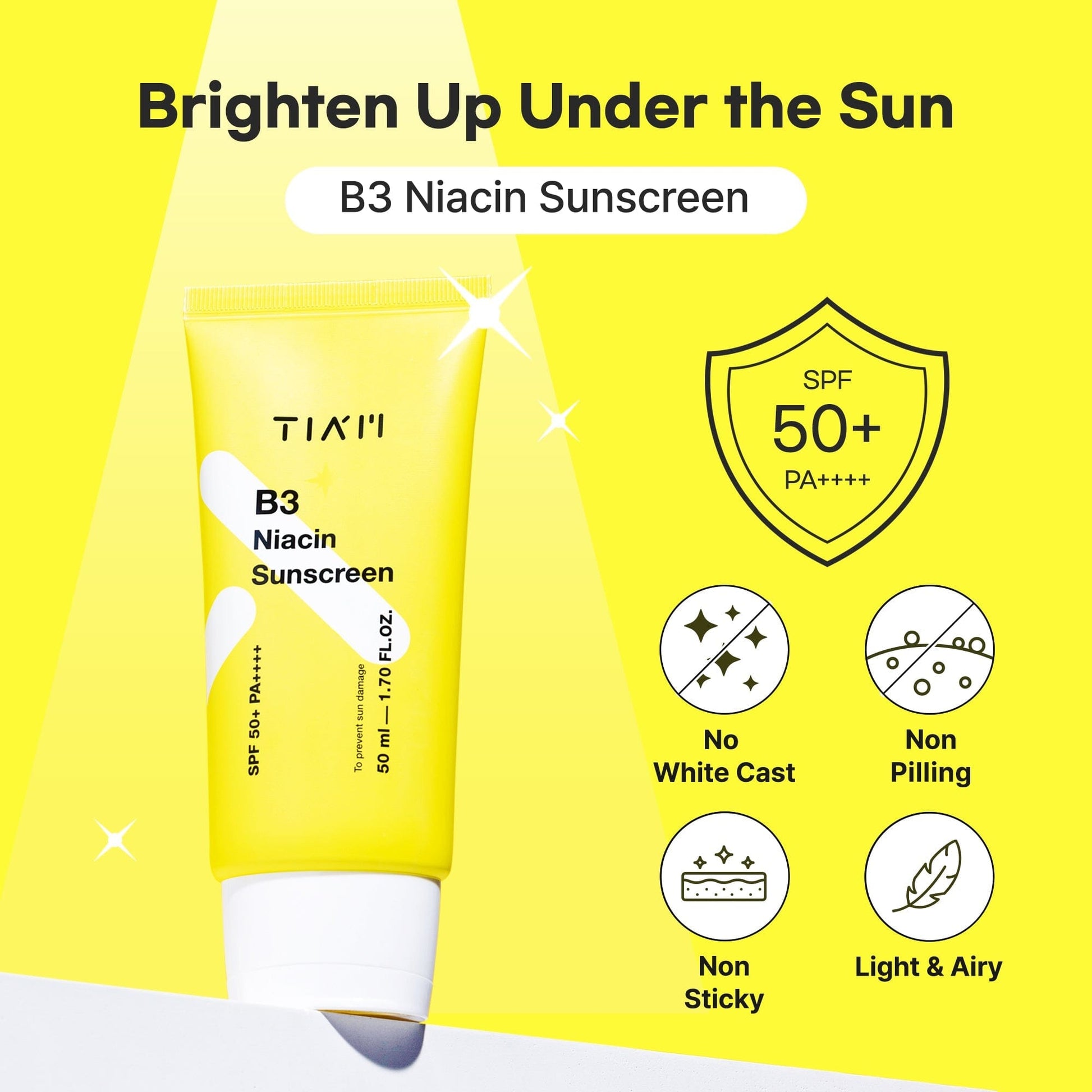 TIAM B3 Niacin Sunscreen 50ml TIAM ORION XO Sri Lanka
